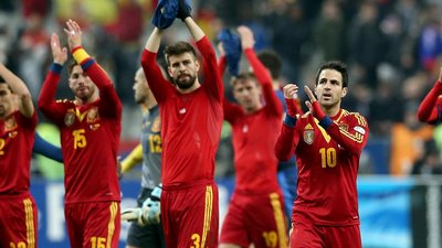 Футболисты сборной Испании