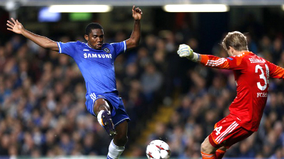 Самюэль Это'О забивает первый гол Тимо Хильденбранду