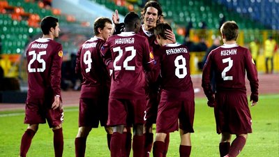 «Рубин» досрочно вышел в плей-офф Лиги Европы