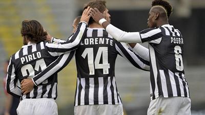 Андреа Пирло, Фернандо Льоренте и Поль Погба