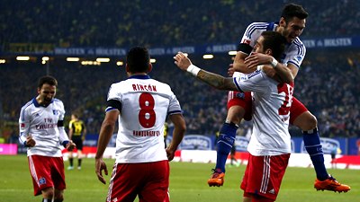 Футболисты «Гамбурга»