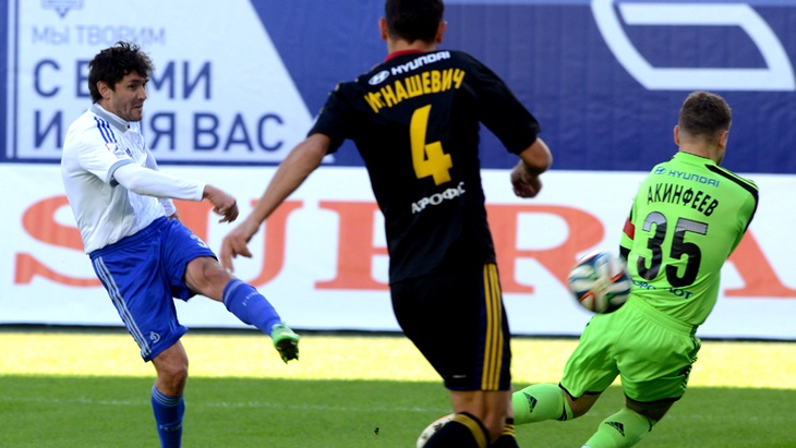 Юрий Жирков расстреливает ворота ЦСКА