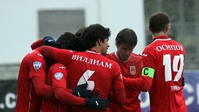 Футболисты «Уфы»