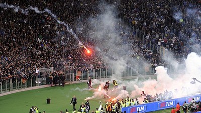 Беспорядки во время финала Кубка Италии