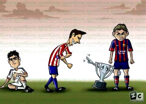 В Испании за чемпионский титул поспорят «Атлетико» и «Барселона»