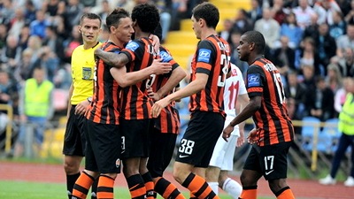 Футболисты «Шахтера»