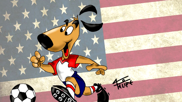 Диснеевский пес Страйкер.