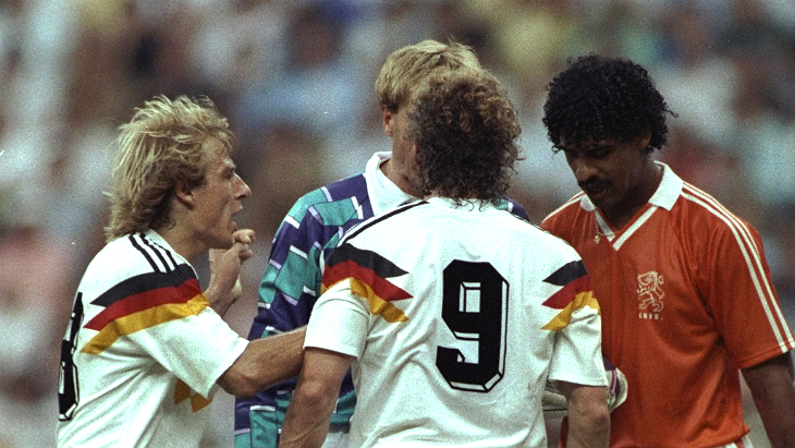 Юрген Клинсманн, Руди Феллер и Франк Райкард