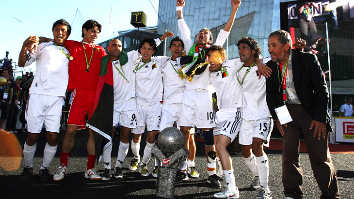 Победители ЧМ-2008 — команда Афганистана