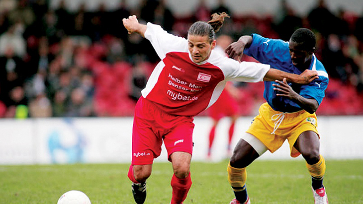 Сборная Занзибара играет против Северного Кипра