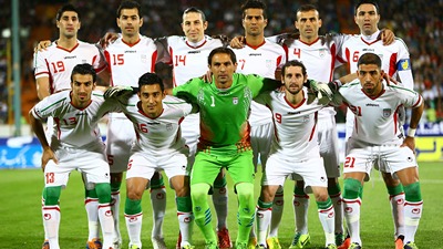Футболисты сборной Ирана