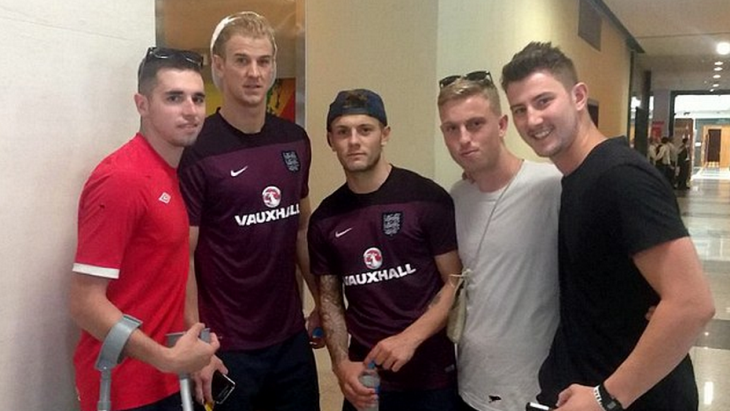 Джо Харт и Джек Уилшер