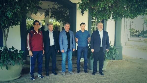 Николай Толстых уже в Бразилии