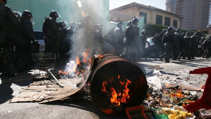 Хаос в Бразилии продолжается