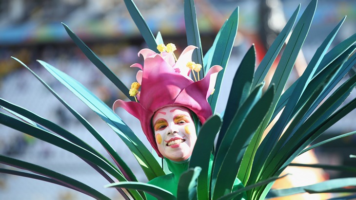 Человек-цветок