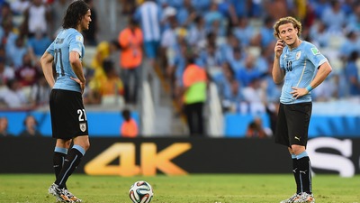 Форлан и Кавани составят пару форвардов Уругвая