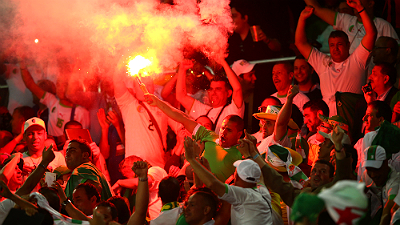 болельщики сборной Алжира