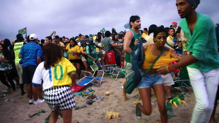 Разочарование и ужас на Копакабане