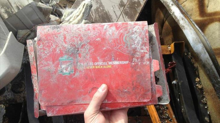 Сгорело все, кроме карт «Ливерпуля»
