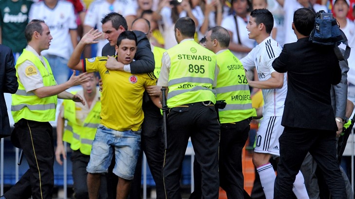 Попытка обнять новобранца «Реала» обернулась неудачей