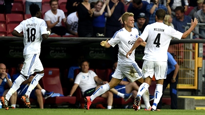 Радость футболистов «Копенгагена»