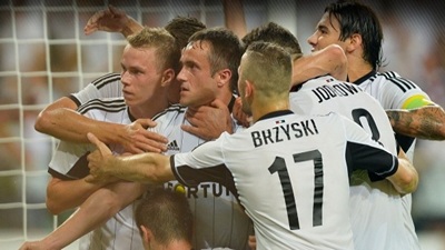 Футболисты «Легии»