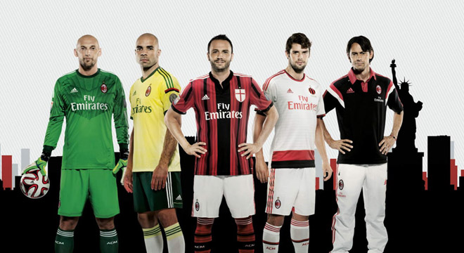 Форма «Милана» на сезон 2013/14