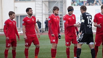 Футболисты «Уфы»