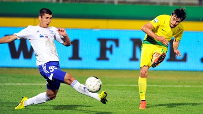 Махачкалинцы забили в ворота соперника пять мячей