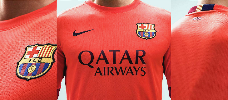 Выездной комплект «Барсы» выполнен в духе «Ла Масии»