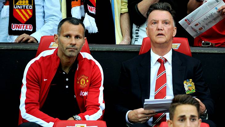 Райан Гиггз и Луи ван Гал