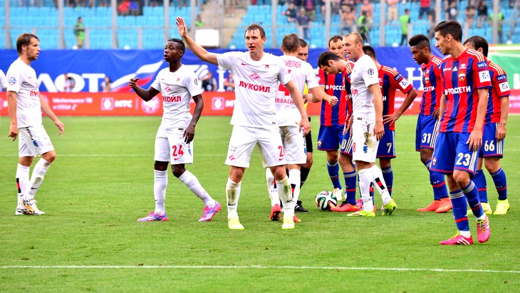 «Спартак» обыграл ЦСКА благодаря голу Дмитрия Комбарова с пенальти