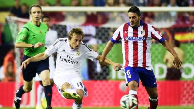 Коке (справа) и Лука Модрич