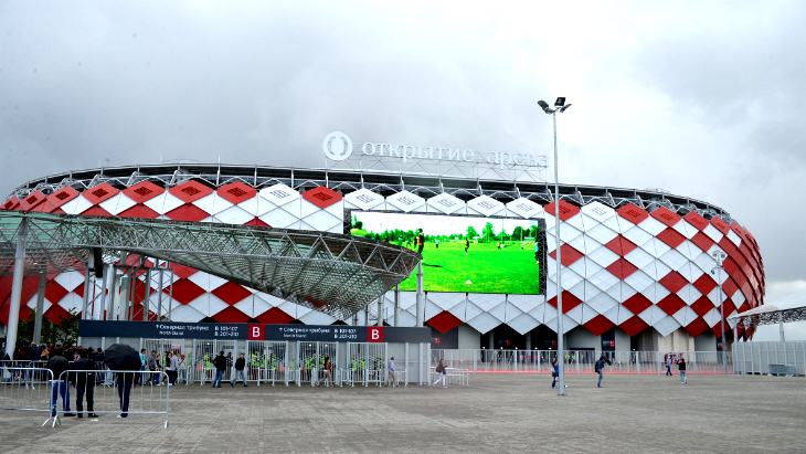 «Открытие Арена» уже радует болельщиков «Спартака»