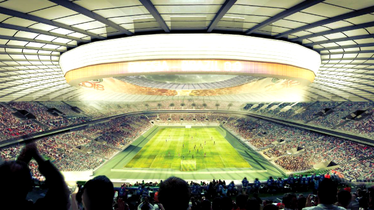 Так будут выглядеть «Лужники» в финале ЧМ-2018