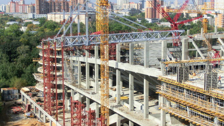 Стройка стадиона ЦСКА