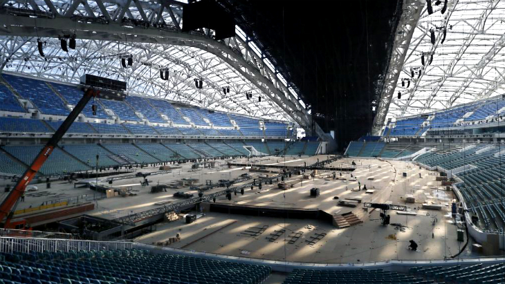 Пока работы далеки от завершения