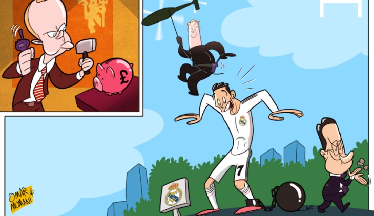 Луи ван Гал пытается увезти Роналду в Манчестер