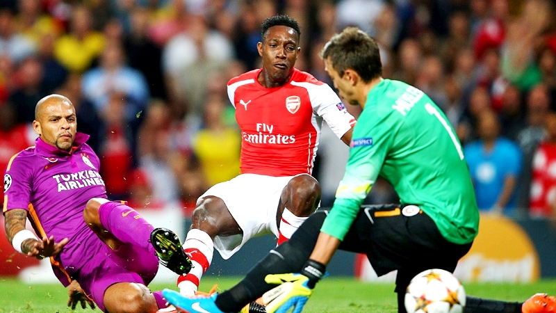 Дэнни Уэлбек стал автором хет-трика