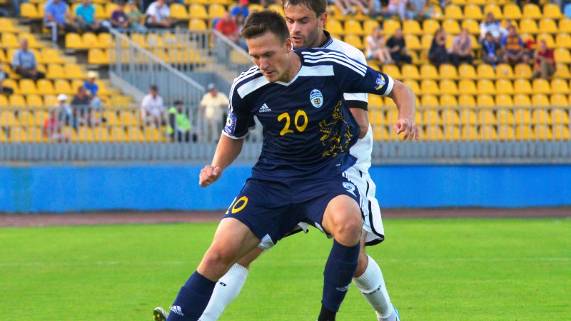 Защитник ужгородцев Виталий Ягодинскис