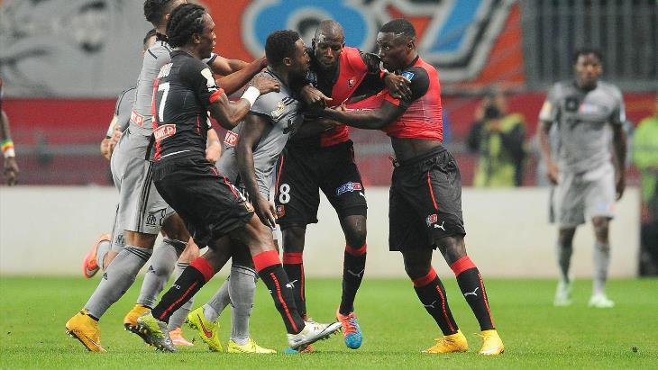 Конфликт начался во время игры с «Ренном»