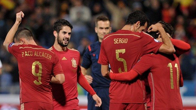 Испанцы продолжают преследовать словаков