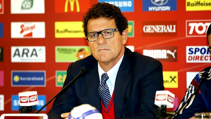 Фабио Капелло после игры с Австрией заявил, что ему понравилась игра сборной России 