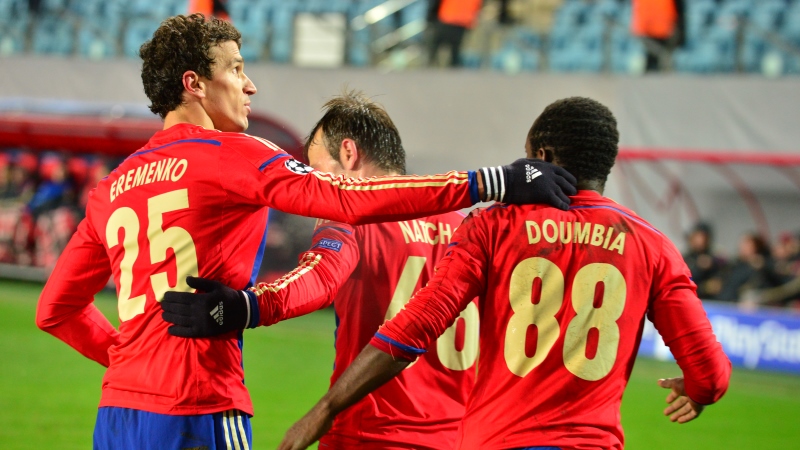 Футболисты ЦСКА