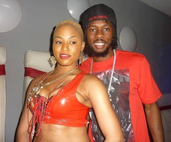 Жервиньо со своей избранницей