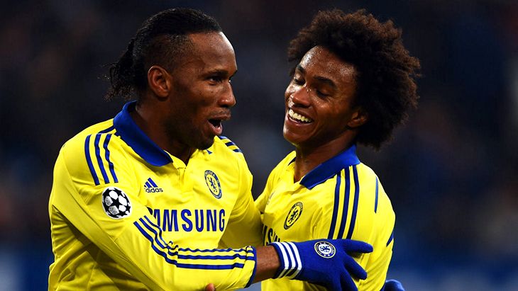 Дидье Дрогба и Виллиан