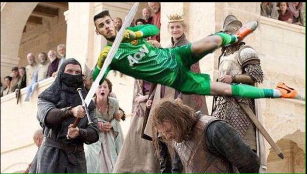 Де Хеа спасает Неда Старка