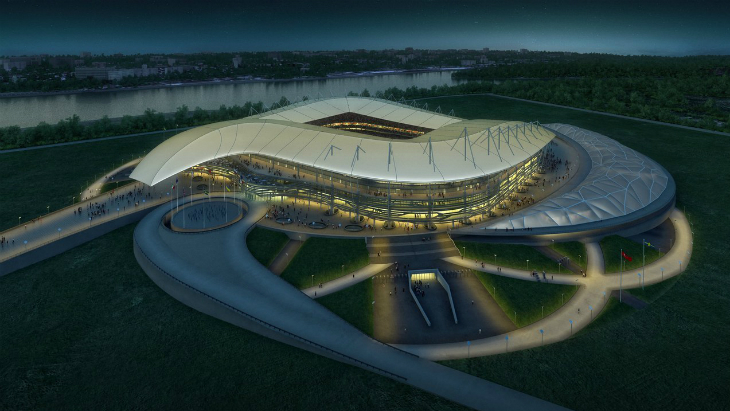 Макет «Левбердон Арены» 