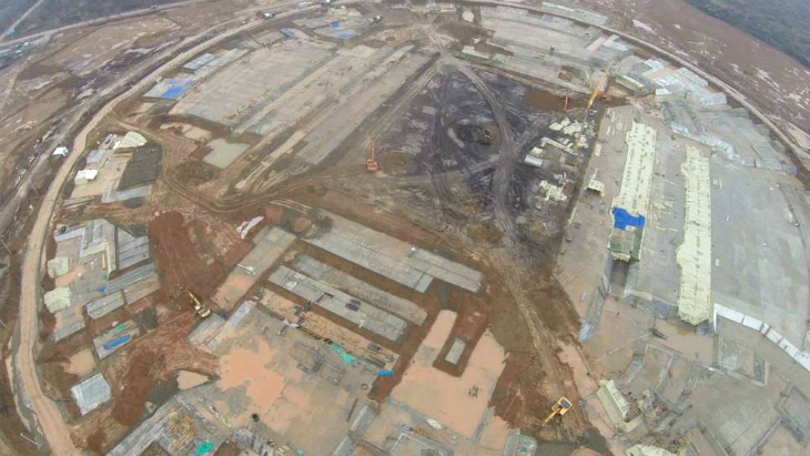 Стройка стадиона ѻ