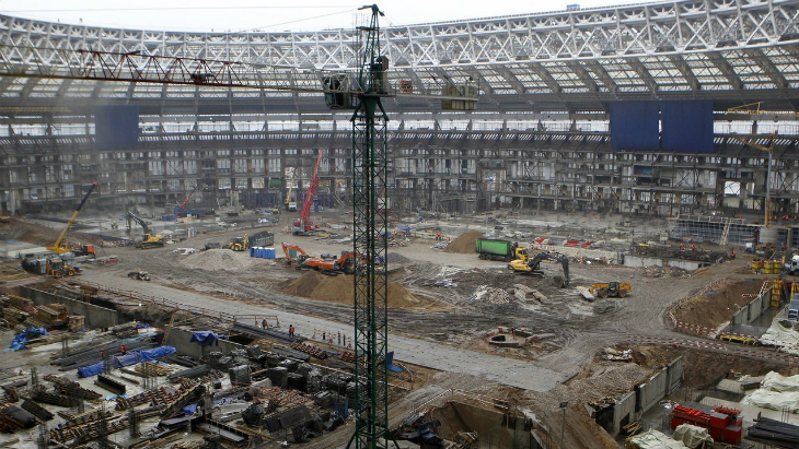 Так выглядят «Лужники» сейчас 